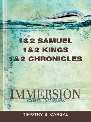 cover image of Immersion Bible Studies